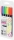 Markere caligrafice Fudenosuke Hard, 6 culori/set, Tombow